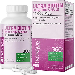 Bronson Ultra Biotin 10,000 Mcg